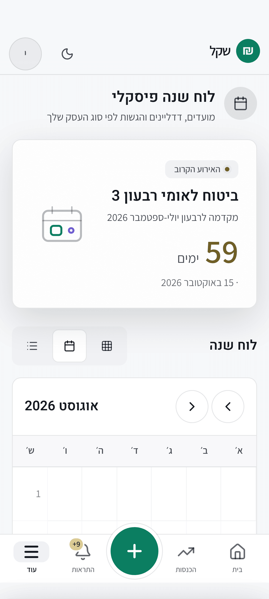 שקל מזכיר לפני, לא אחרי